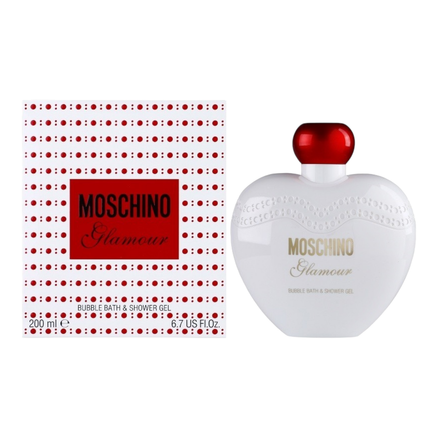 Moschino Glamour Bubble Bath & Shower Gel 200ml Moschino