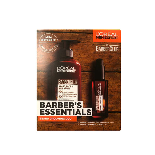 L'Oreal Paris Men Expert Barber's Essentials Beard Grooming Duo Set