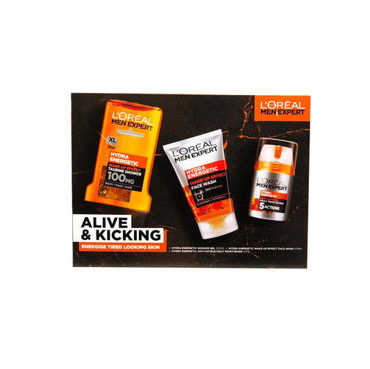 L'Oreal Paris Men Expert Alive & Kicking Trio Gift Set