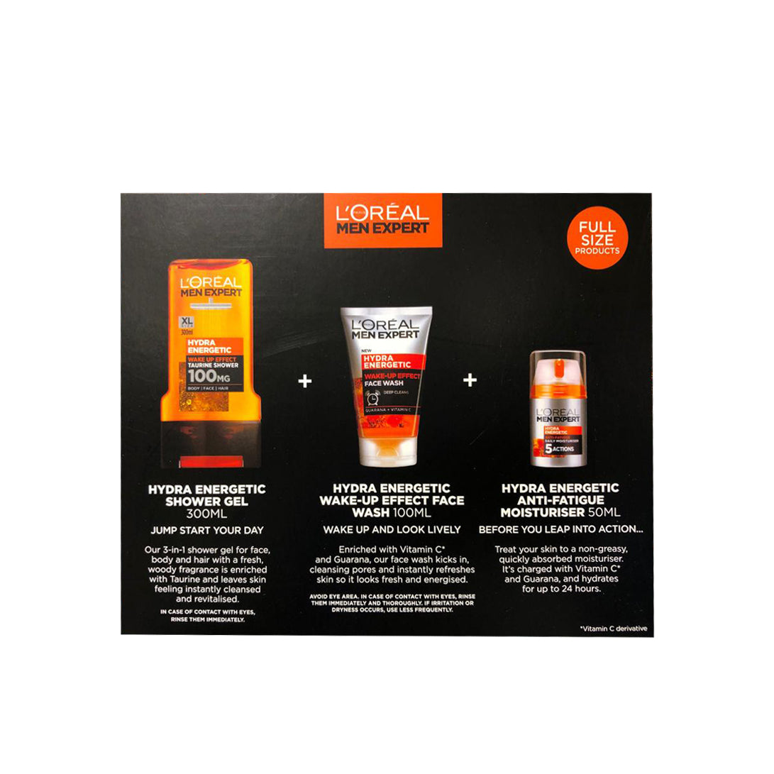 L'Oreal Paris Men Expert Alive & Kicking Trio Gift Set