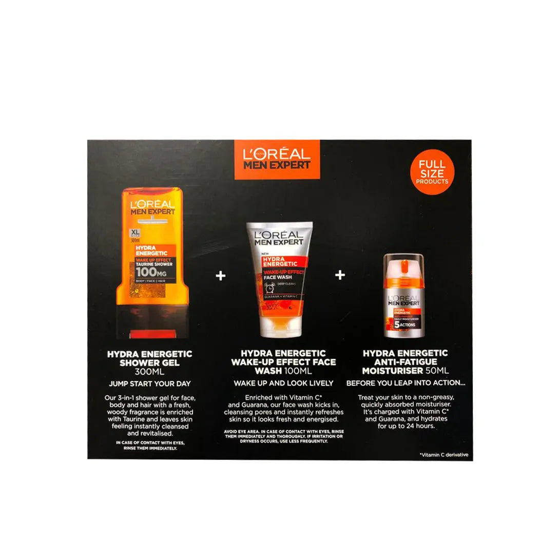 L'Oreal Paris Men Expert Alive & Kicking Trio Gift Set