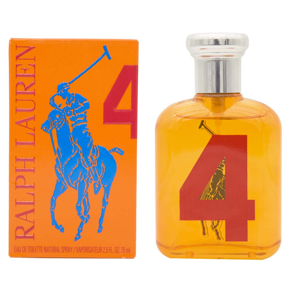 Ralph Lauren Big Pony 4 Orange Eau de Toilette Spray 75ml For Men
