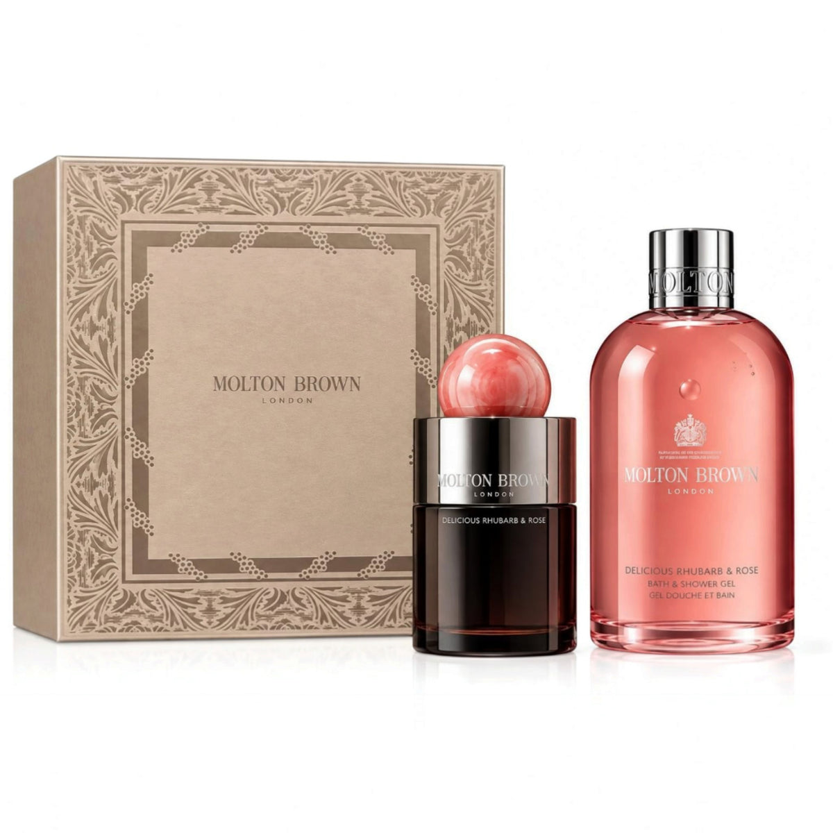 Molton Brown Delicious Rhubarb & Rose Eau de Parfum Gift Set Molton Brown
