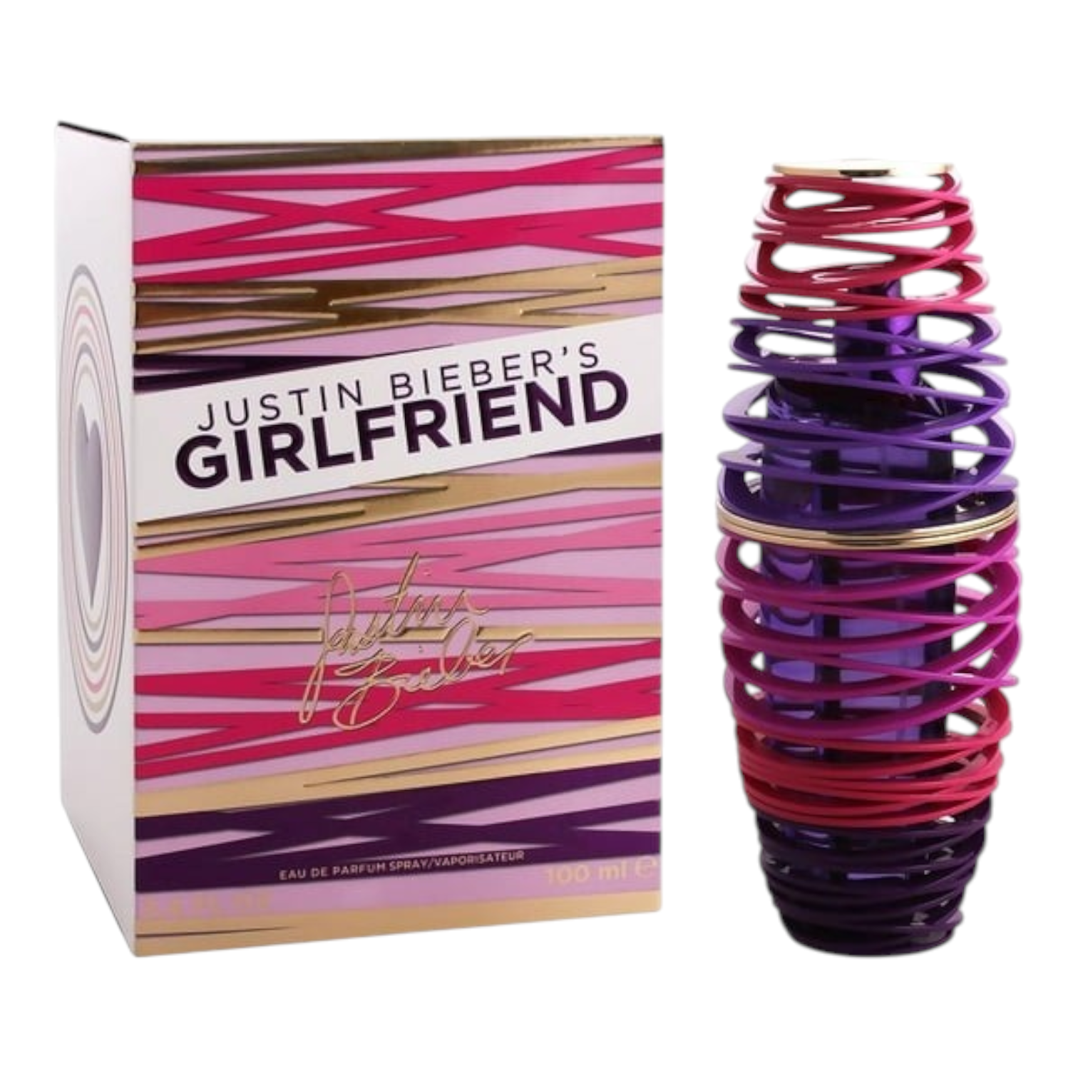 Justin Bieber Girlfriend Eau de Parfum Spray 100ml Justin Bieber