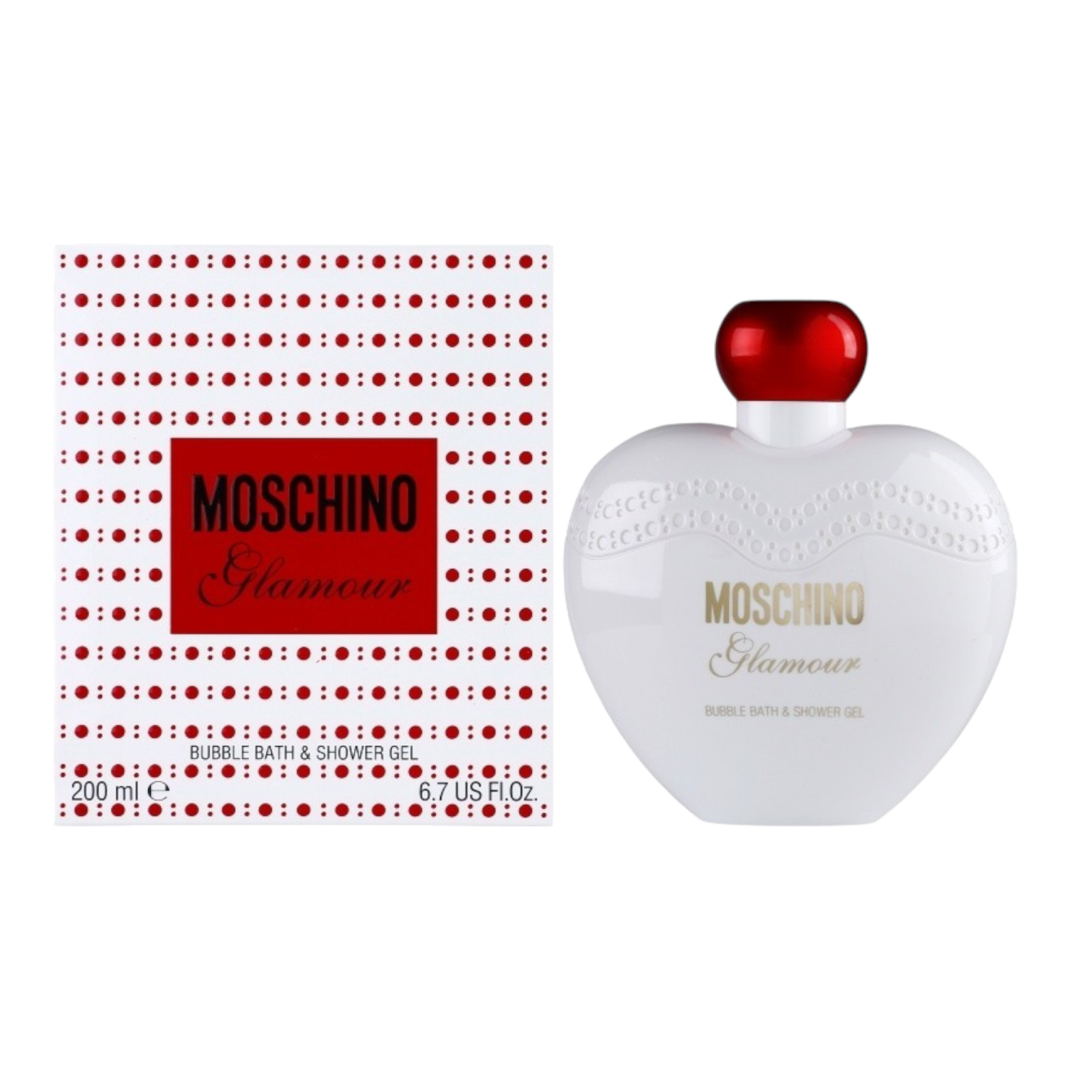 Moschino Glamour Bubble Bath & Shower Gel 200ml Moschino
