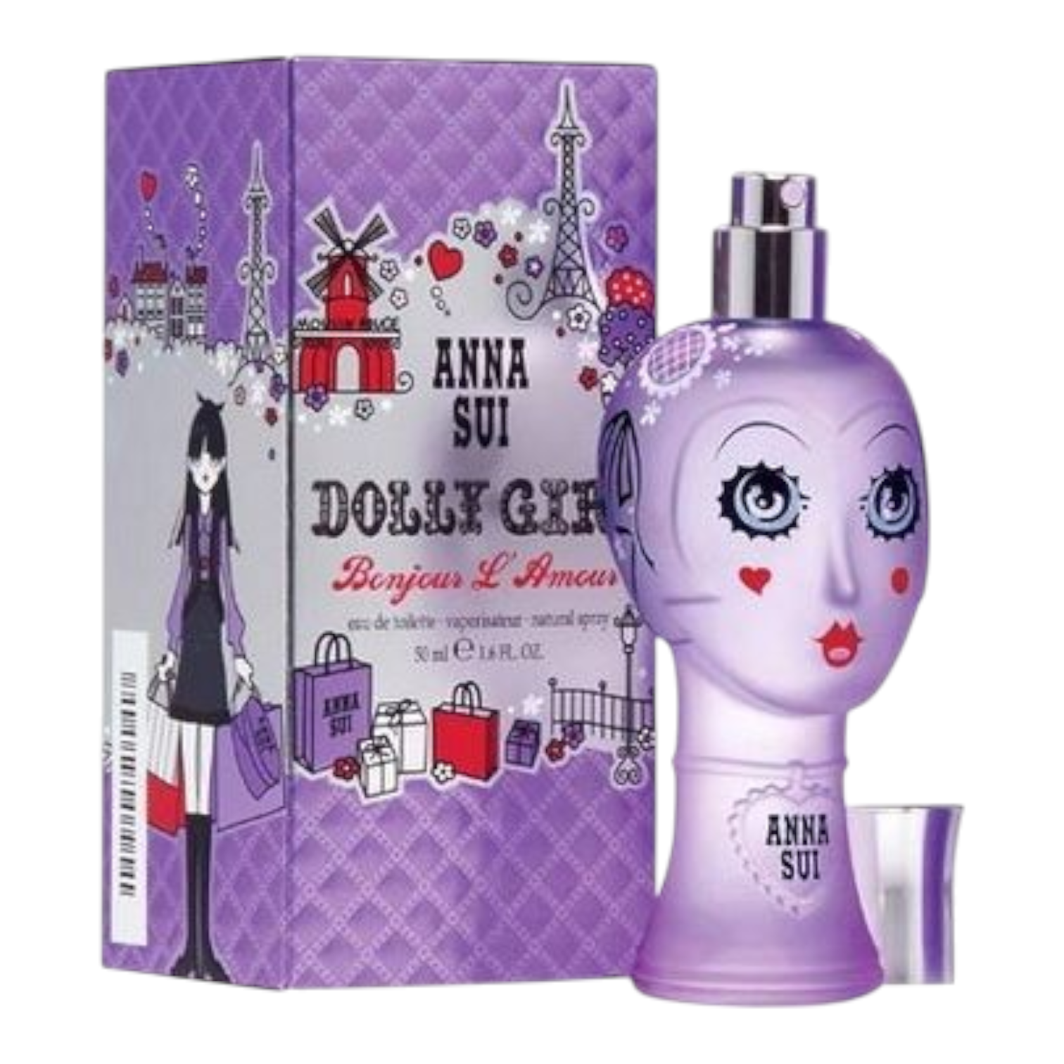 Anna Sui Dolly Girl Bonjour L'Amour Eau de Toilette Spray 50ml Anna Sui