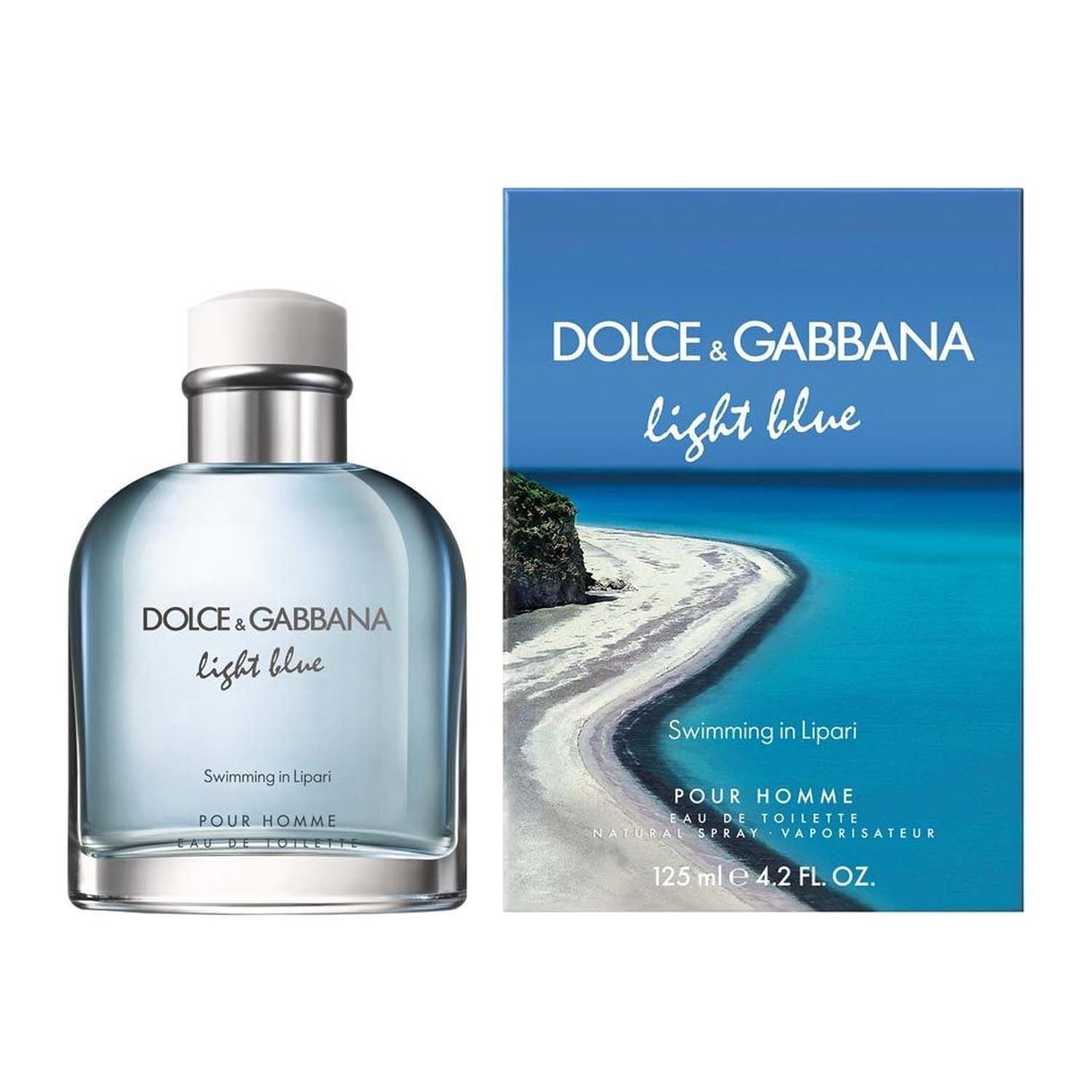 Dolce & Gabbana Light Blue Swimming in Lipari Pour Homme Eau de Toilette Spray 125ml